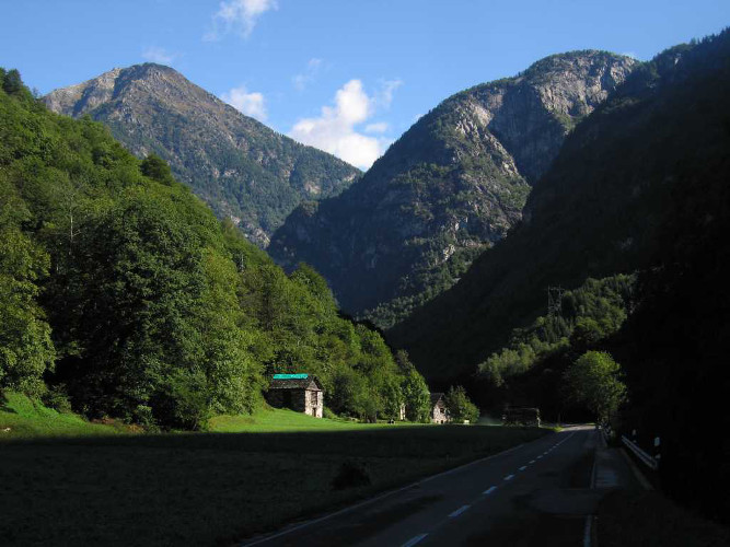 Oggi risalgo la mia Vallemaggia con l'intenzione di fare un giro extreme...