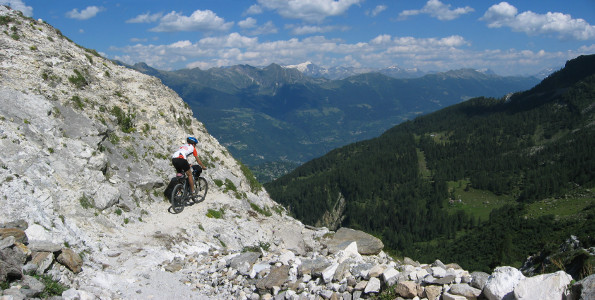 Trail bei Passo Venett