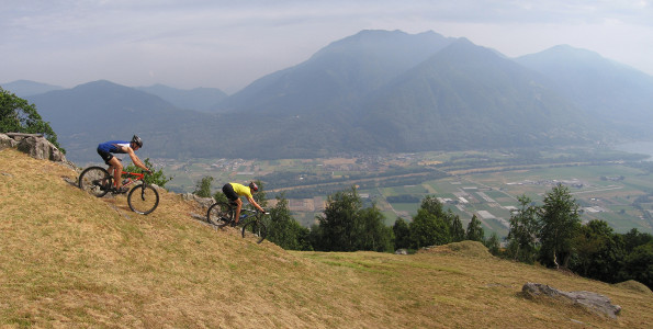 Downhill below Monti Velloni