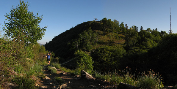 Ascent towards Cima della Trosa